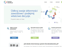 Tablet Screenshot of doradcazawodu.pl
